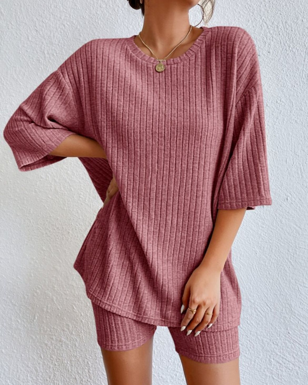 Casual Ribbed Set