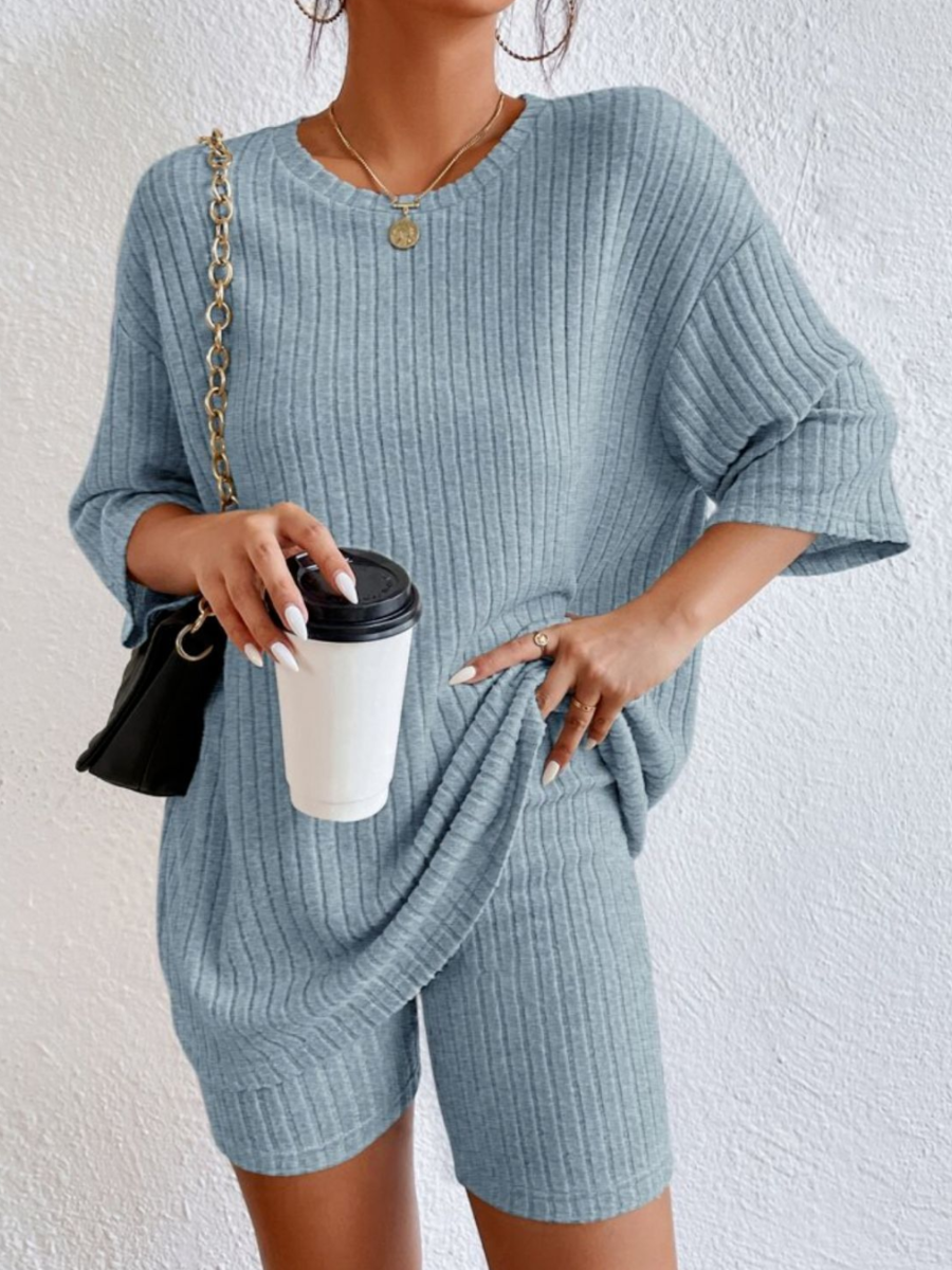 Casual Ribbed Set