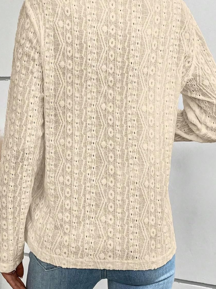 Knot-Detail Knit Sweater