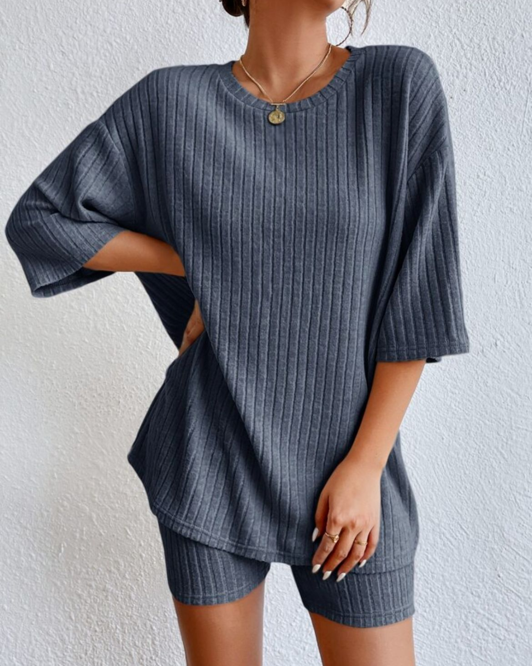 Casual Ribbed Set