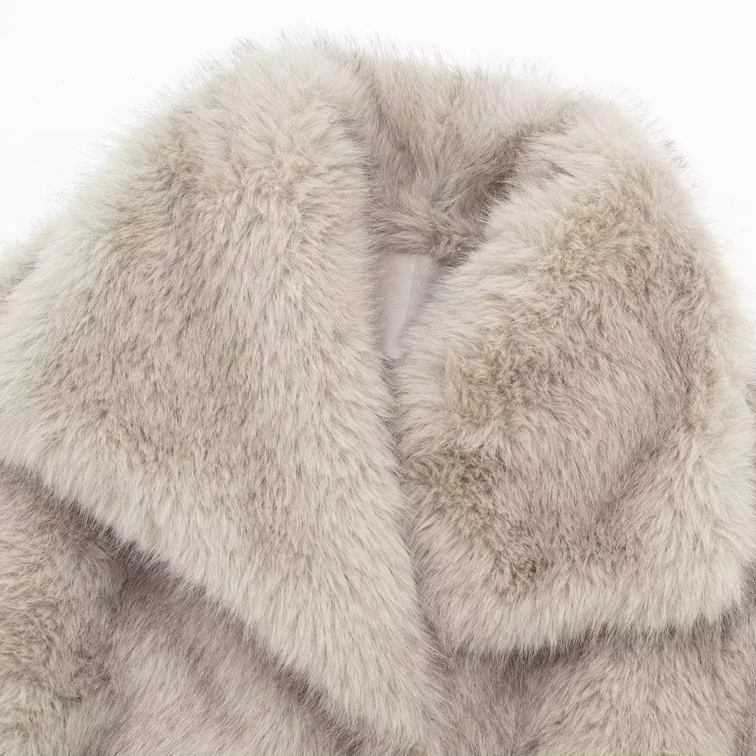 ROXY | Faux Fur Coat