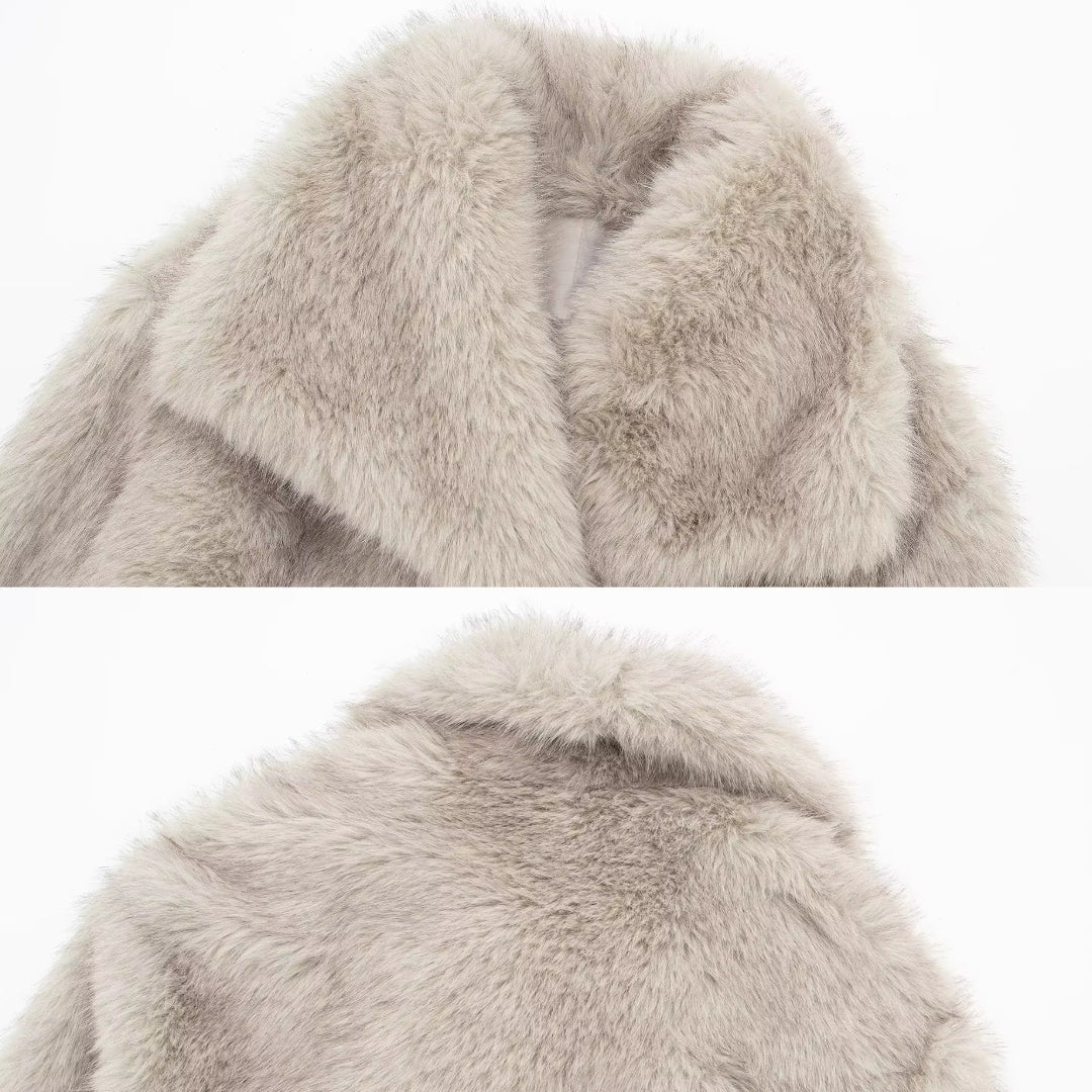 ROXY | Faux Fur Coat
