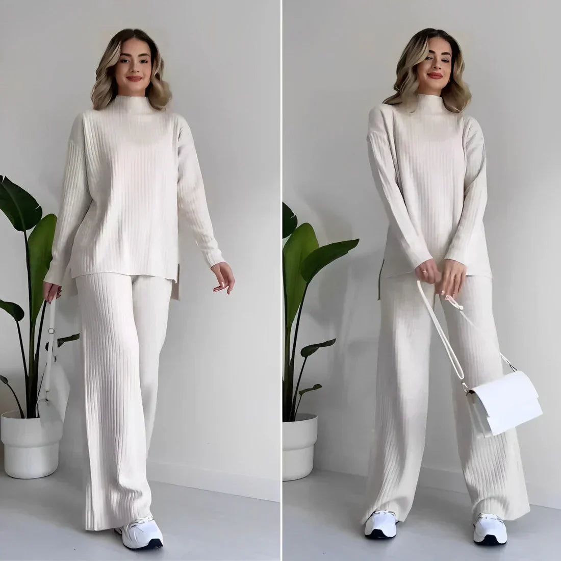 Elegant Two-Piece Women's Outfit