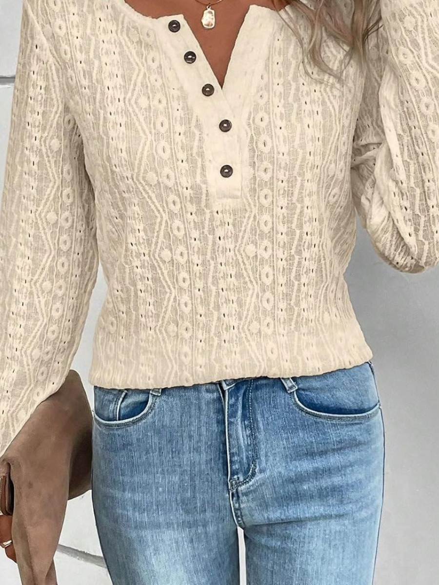 Knot-Detail Knit Sweater