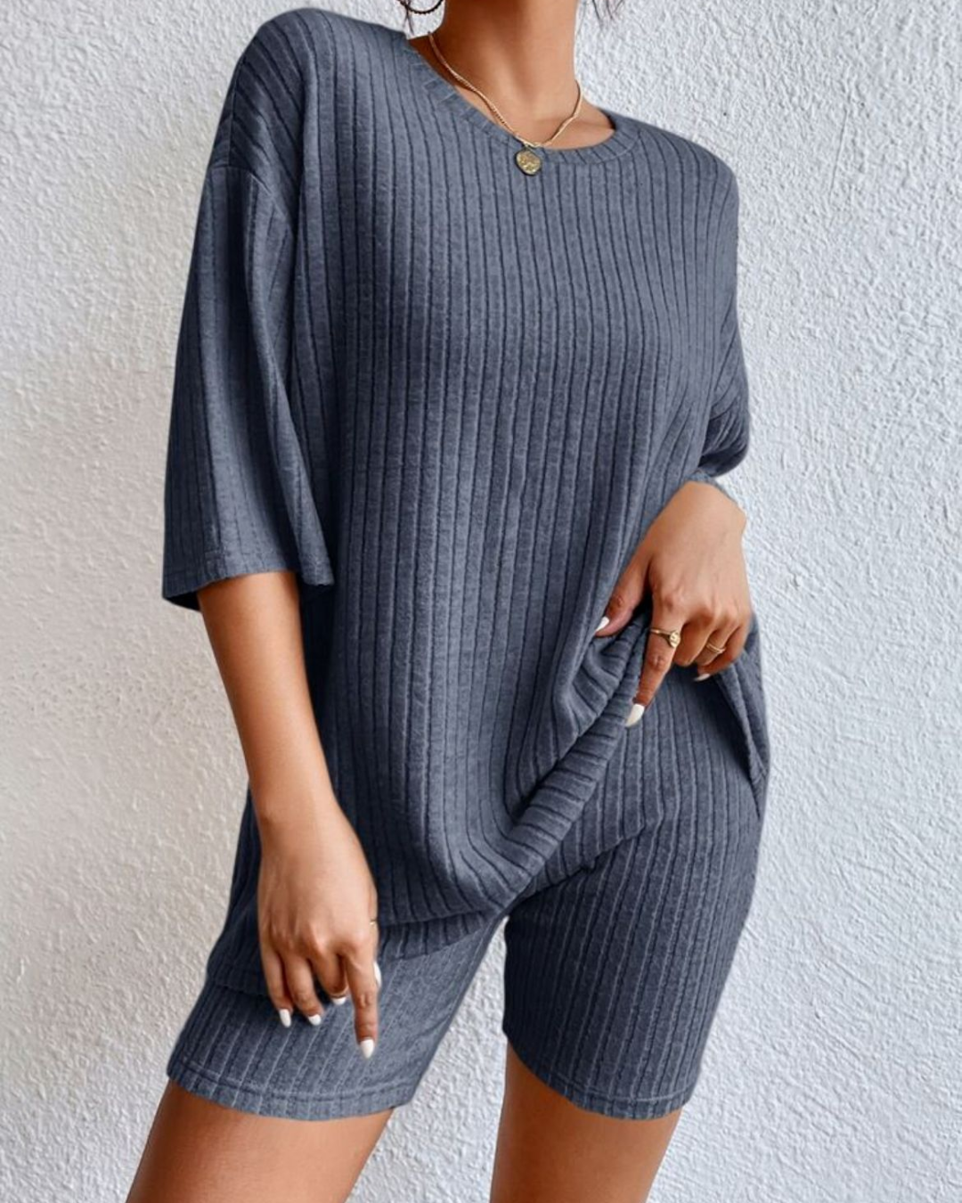 Casual Ribbed Set