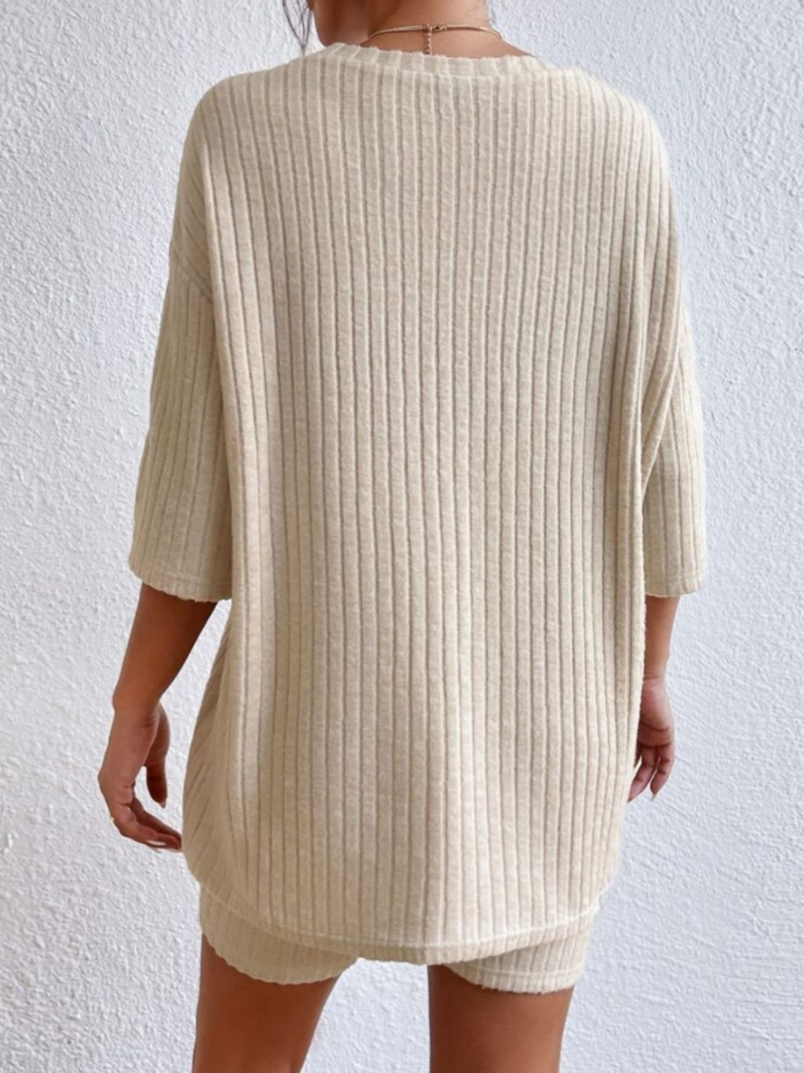 Casual Ribbed Set