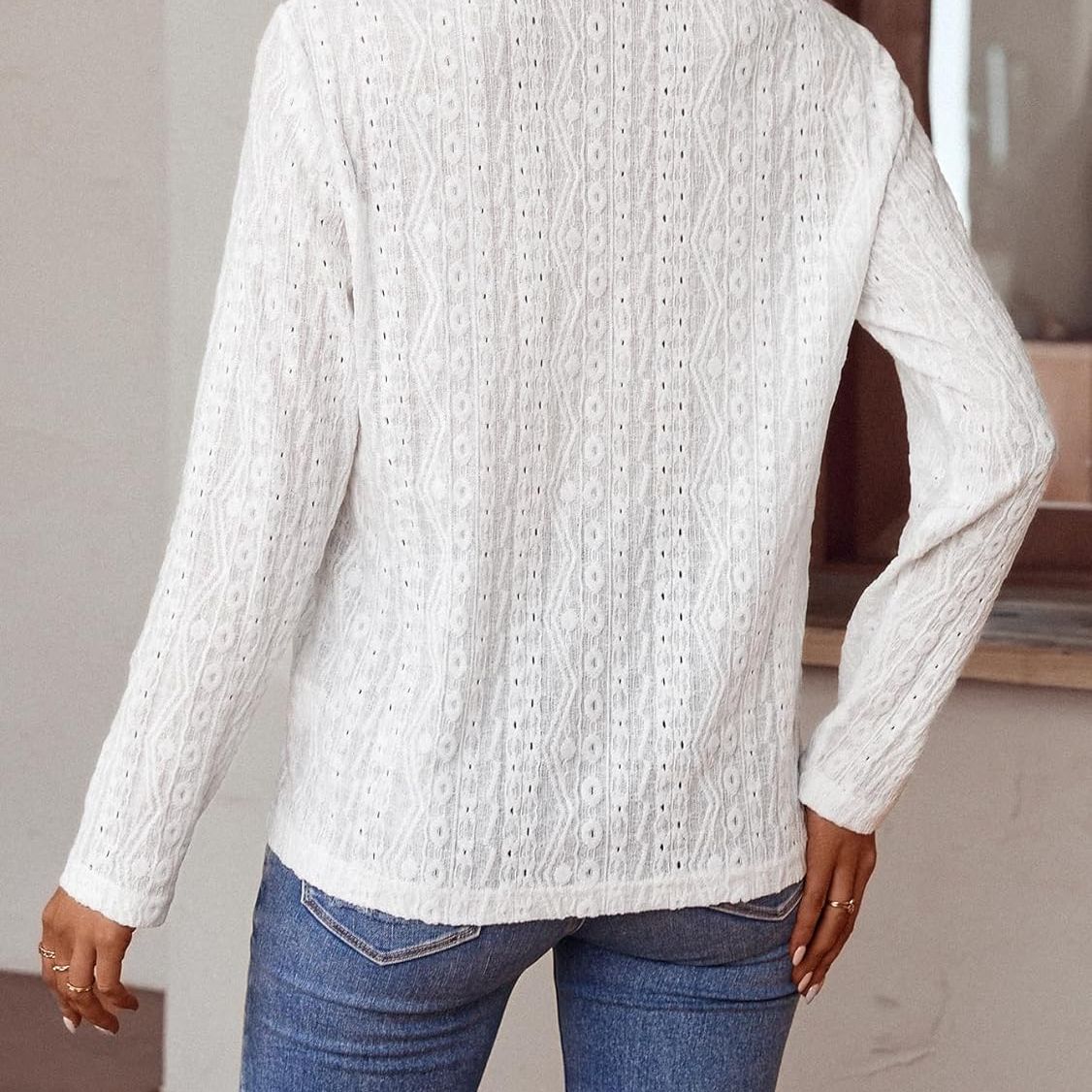 Knot-Detail Knit Sweater