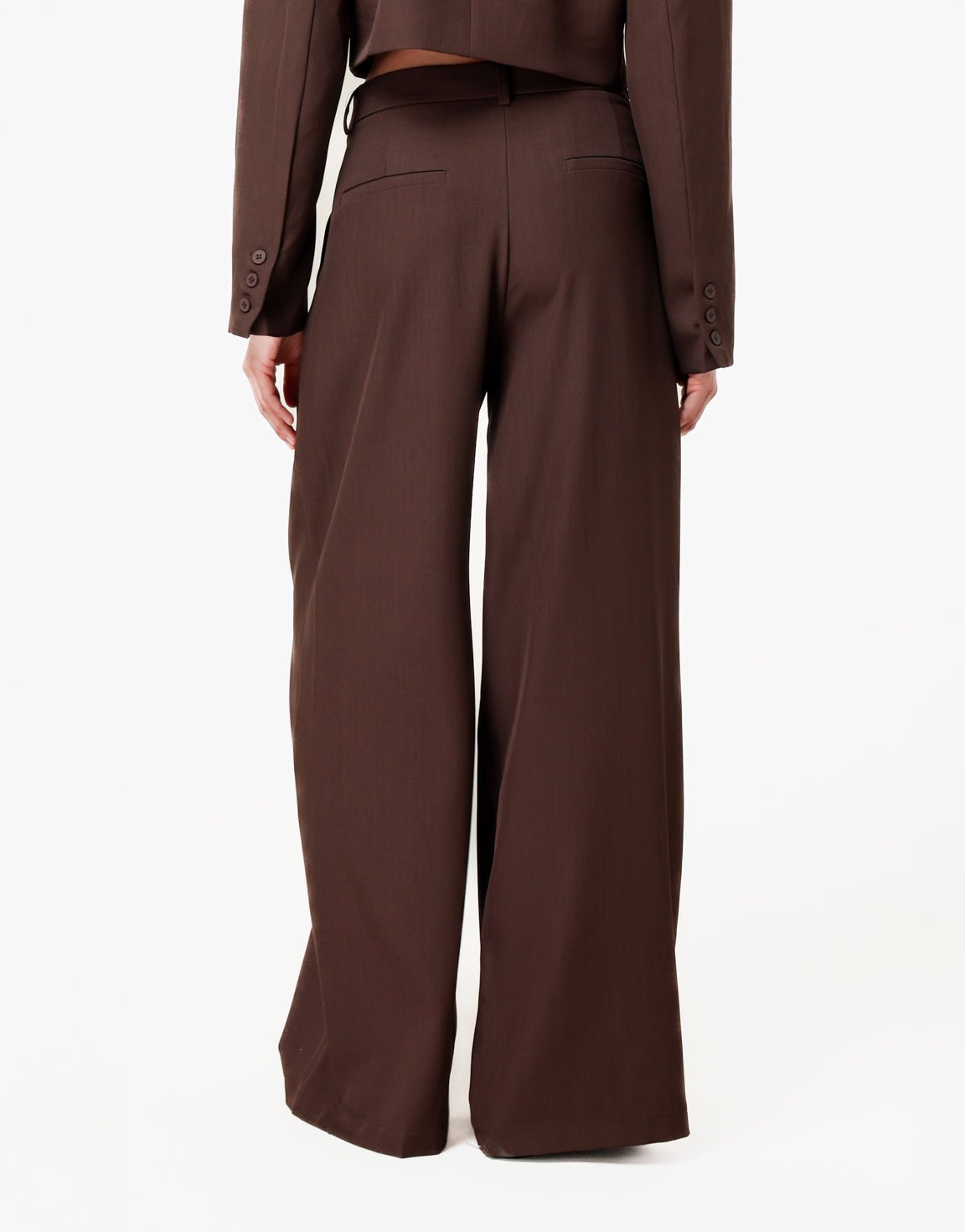Avery | Cropped Blazer & Wide-Leg Trouser Set